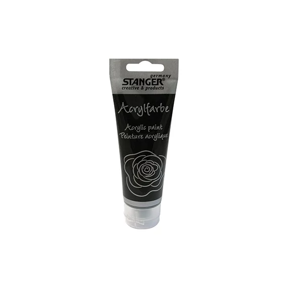 Akrilfesték Stanger 75 ml fekete