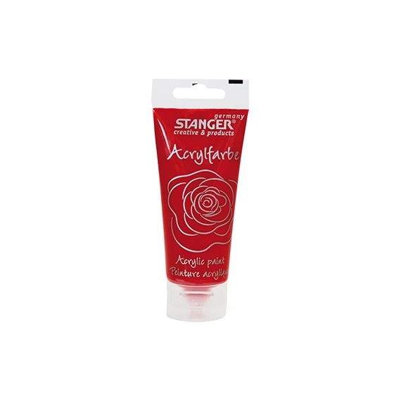 Akrilfesték Stanger 75 ml piros