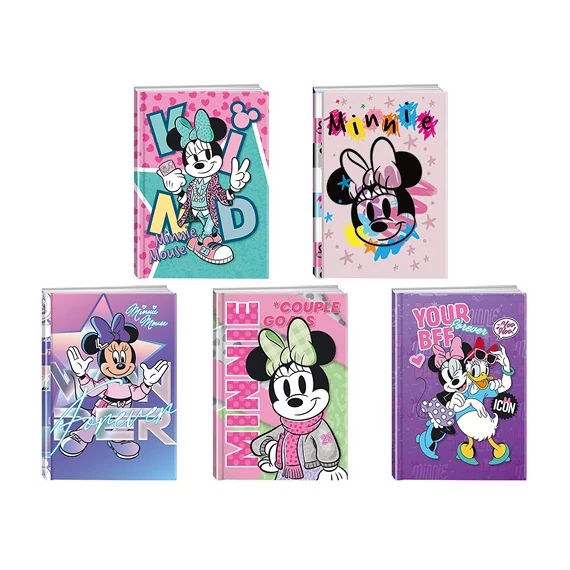 Beíró Bestbuy Maxima Disney girl A/5 80 lapos kemény fedeles vonalas