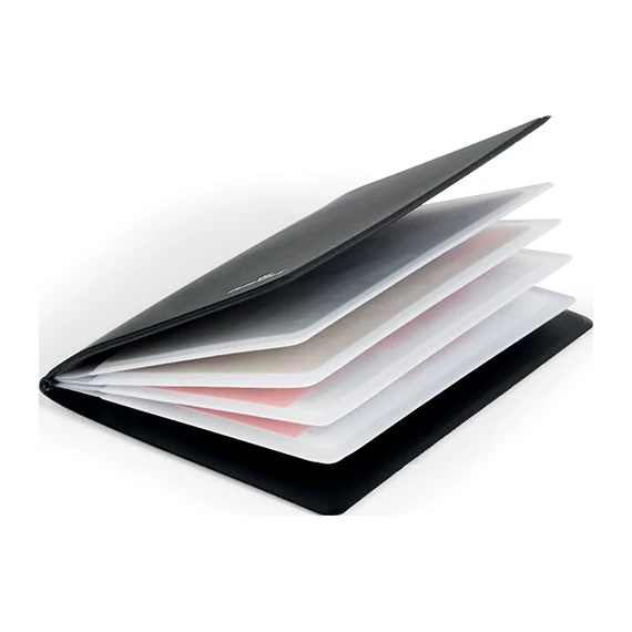 Biztonsági kártyatartó Durable RFID Secure szén színű 8 db kártyához