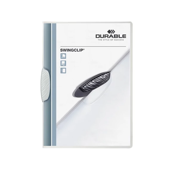 Clip-mappa Durable Swingclip A/4 30 lapig fehér