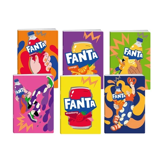 Füzet Bestbuy Fanta A4 50 lapos vonalas