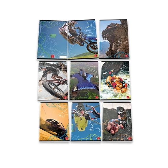 Füzet Pigna Extreme A/4 tűzött 42 lapos kockás
