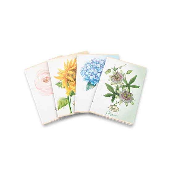 Füzet Pigna Flower special A/4 tűzött 42 lapos vonalas margós