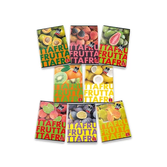 Füzet Pigna Fruits A/5 tűzött 42 lapos kockás