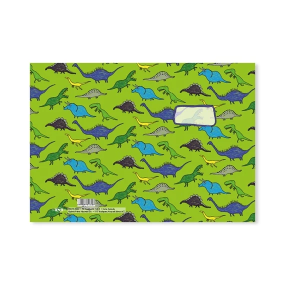 Füzetborító pd A/5 color animals vegyes minta