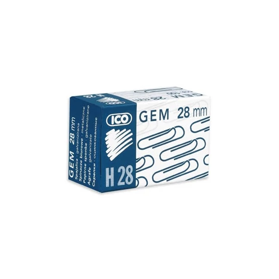 Gemkapocs Ico 28 mm nikkel 100 db/doboz