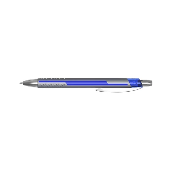 Golyóstoll Cello Butterflow Clic 1 mm kék nyomógombos