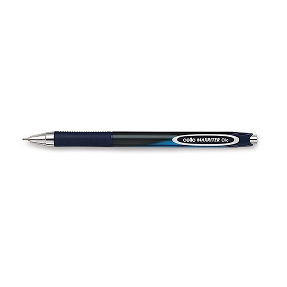 Golyóstoll Cello Maxriter XS Clic 0,7 mm kék eldobható