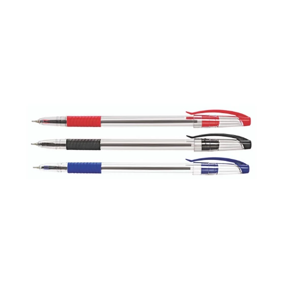 Golyóstoll Cello Slimo Grip 0,7 mm vegyes színek 50 db/doboz