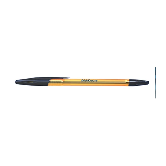 Golyóstoll ErichKrause U-28 nyomógombos 0.7 mm fekete