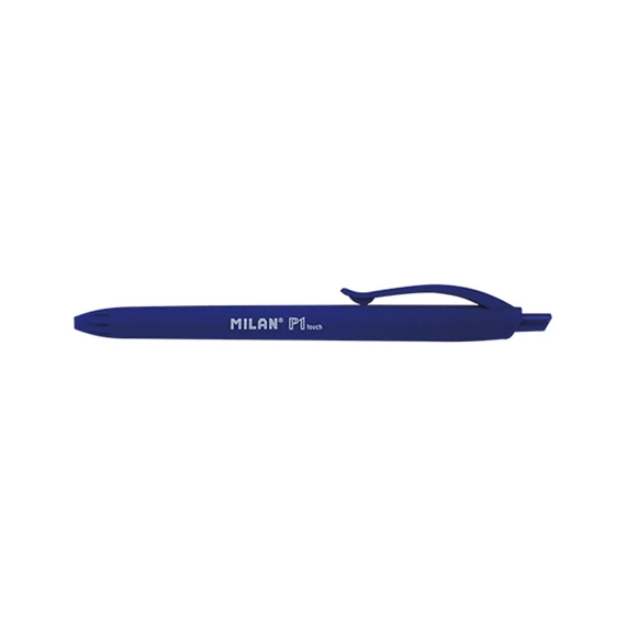Golyóstoll Milan Touch P1 gumírozott 0.5 mm kék