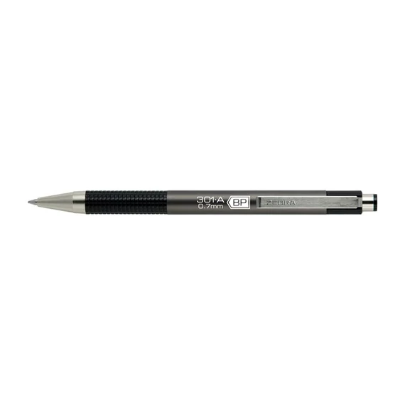 Golyóstoll Zebra F-301A 0.7 mm antracit