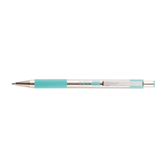 Golyóstoll Zebra F-301 pastel 0,7 mm pasztelltürkiz