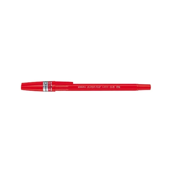 Golyóstoll Zebra H-8000 0.5 mm piros