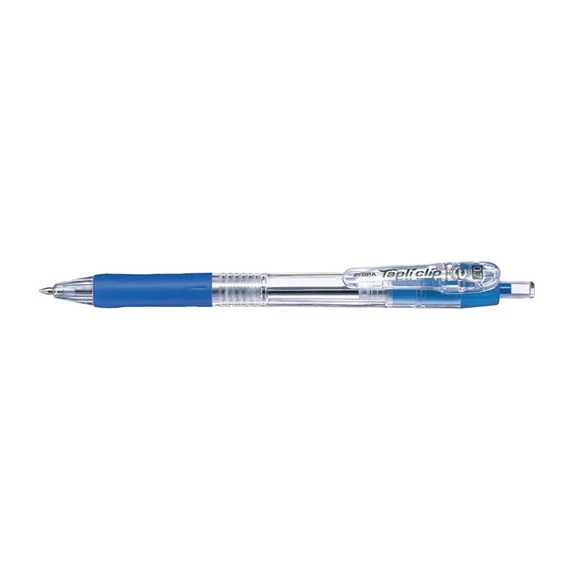 Golyóstoll Zebra Tapli Clip Eco 0.7 mm kék