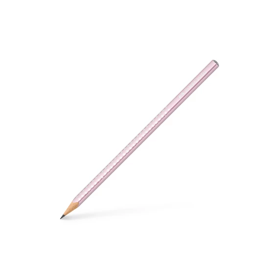 Grafitirón Faber-Castell Sparkle gyöngyházfényű metál rózsaszín