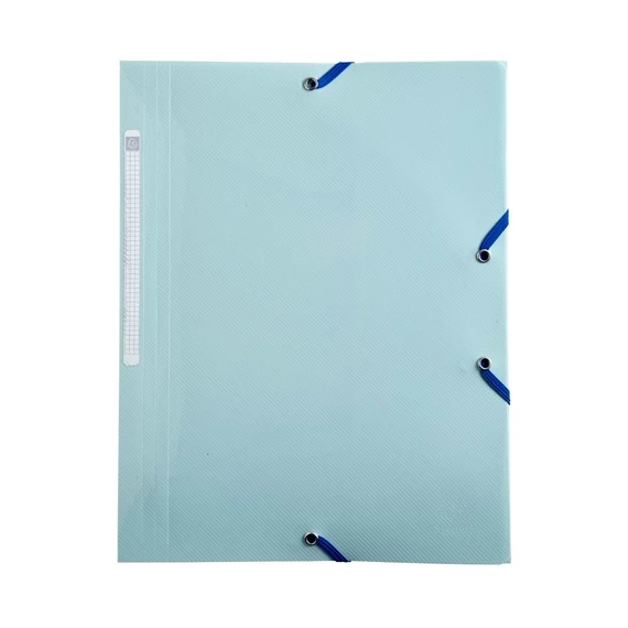 Gumis mappa PP Exacompta Bee Blue A/4 vegyes színek