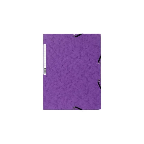 Gumis mappa karton Exacompta prespán A/4 lila