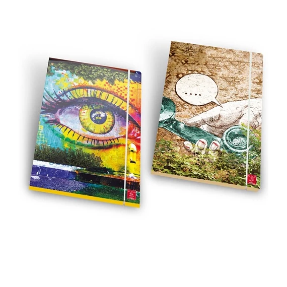 Gumis mappa karton Pigna Road Art A/4