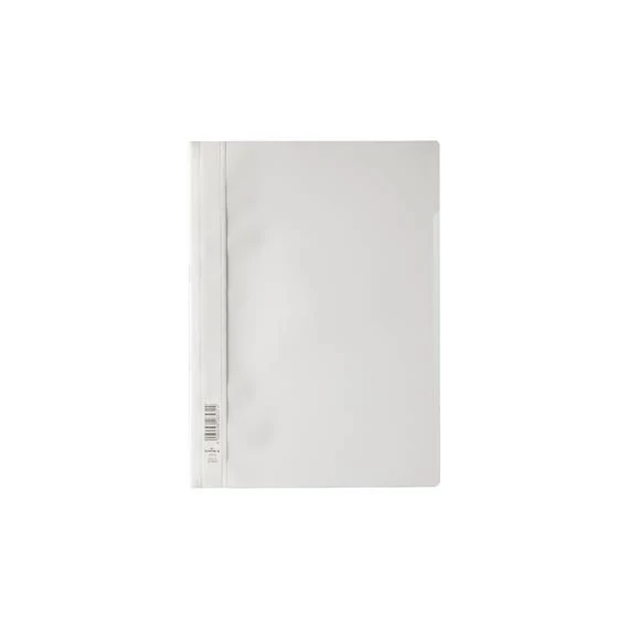 Gyorsfűző PVC Durable A/4 áttetsző előlap fehér