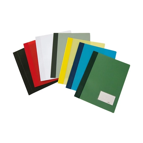 Gyorsfűző PVC Durable Duralux A/4 áttetsző extra erős fehér