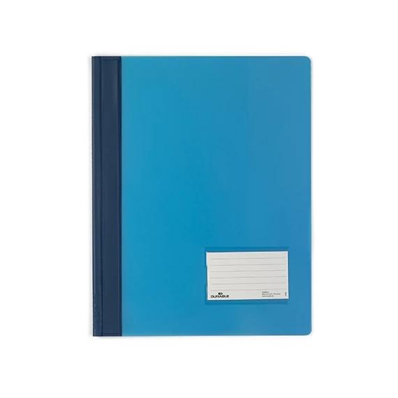 Gyorsfűző PVC Durable Duralux A/4  világoskék