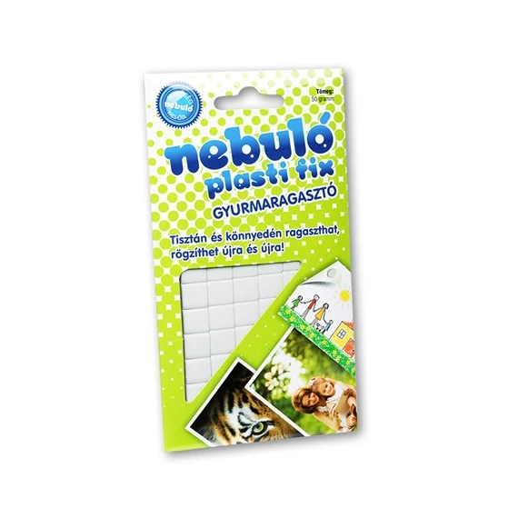 Gyurmaragasztó Nebuló Plasti Fix 50g - 60 db kocka