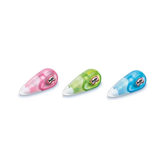 Hibajavító roller Pritt Micro 5 mm x 6 m eldobható vegyes színek