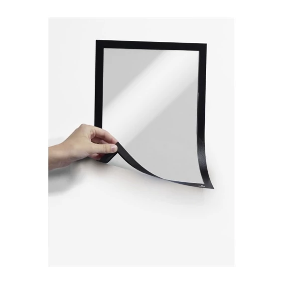 Információs tábla Durable Duraframe A/4 mágneses hátlappal és mágneses kerettel 5 db/csomag sötétkék