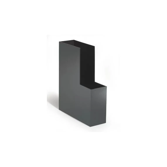 Iratpapucs műanyag Durable Cubo 32x25.5 cm 8.5 cm gerinccel fekete