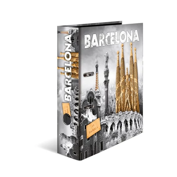 Iratrendező Herma A/4 70 mm gerinccel Barcelona