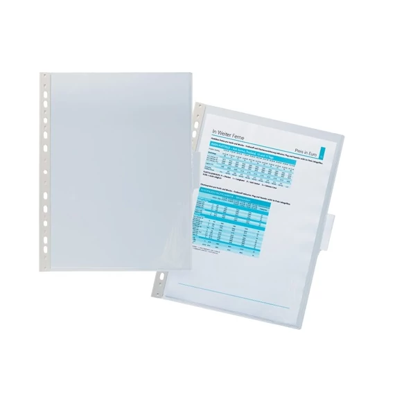 Bemutatótábla Durable Function A/4 PVC áttetsző, áttetsző jelölőfüllel