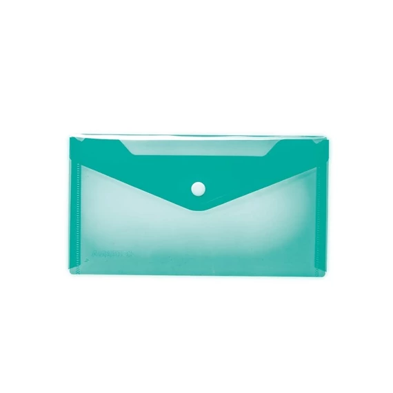 Irattartó tasak Herma DL 22x12 cm patentos türkiz