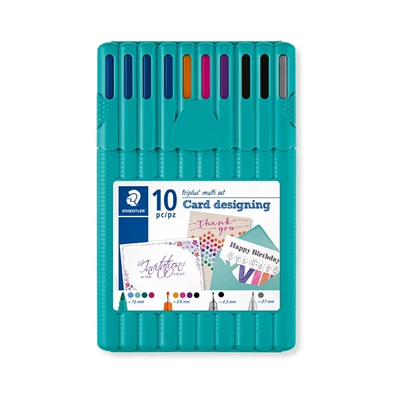 Írószer szett Staedtler Triplus Card designing