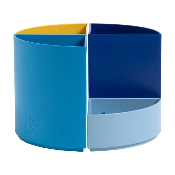 Írószertartó Exacompta `The Quarter` Bee Blue asztali műanyag