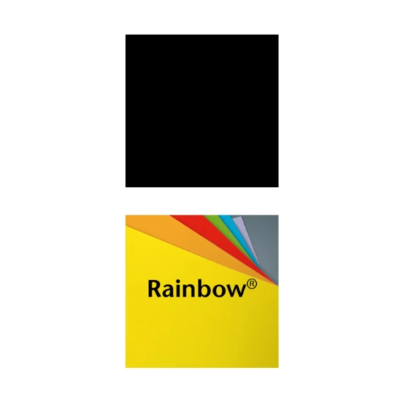 Karton Rainbow 50x70 cm 230g fekete 99