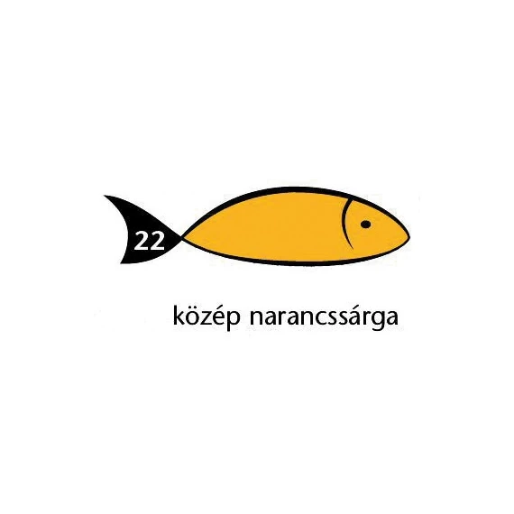 Karton Rainbow 50x70 cm 230g pasztell közép narancssárga 22