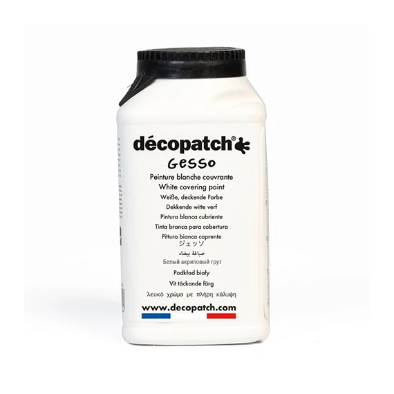 Kreatív akrilfesték Clairefontaine Décopatch Gesso fehér 300g