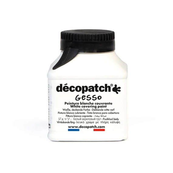 Kreatív akrilfesték Clairefontaine Décopatch Gesso fehér 70g