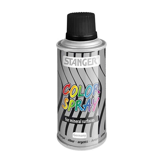 Kreatív színezőspray Stanger 150 ml metálezüst