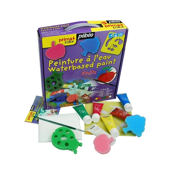 Kreatív vízfesték szett Pébéo Primacolor 6x20 ml gyümölcsök