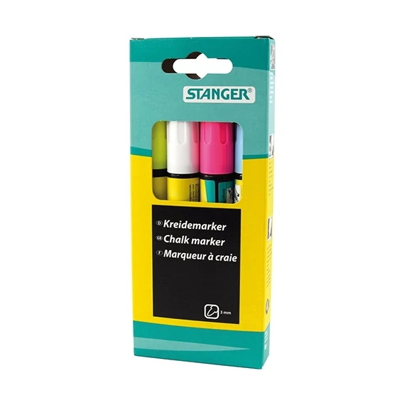 Krétamarker Stanger 3 mm 4 db-os klt.