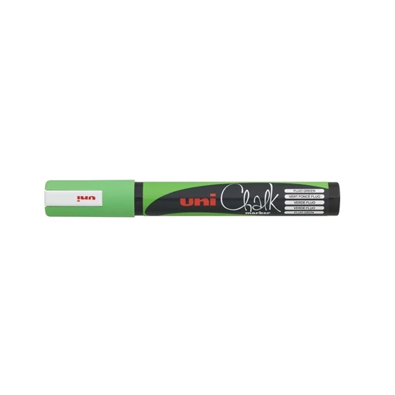 Krétamarker Uni PWE-5M fluó zöld