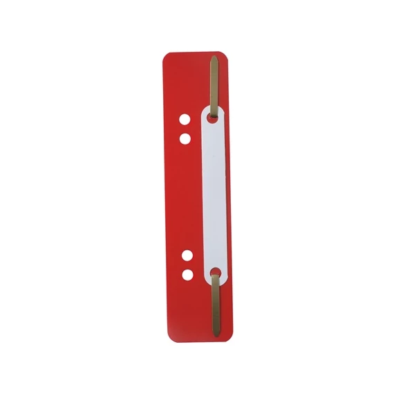 Lefűző lapocska Durable 150x35 mm PP dupla lyukasztással piros