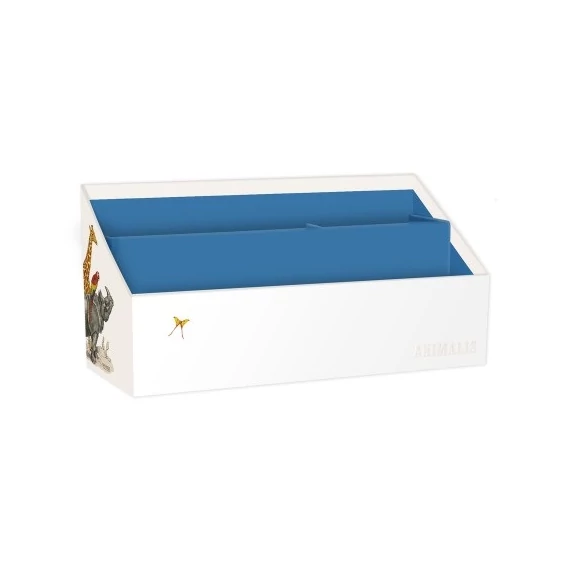 Levéltartó Clairefontaine Deyrolle Animalis 25x10x14 cm, 3 rekeszes karton