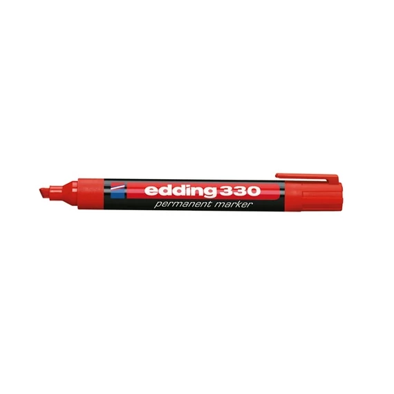Marker Edding 330 permanent piros