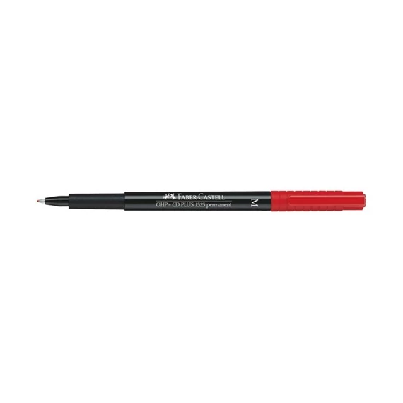 Marker Faber-Castell permanent S piros
