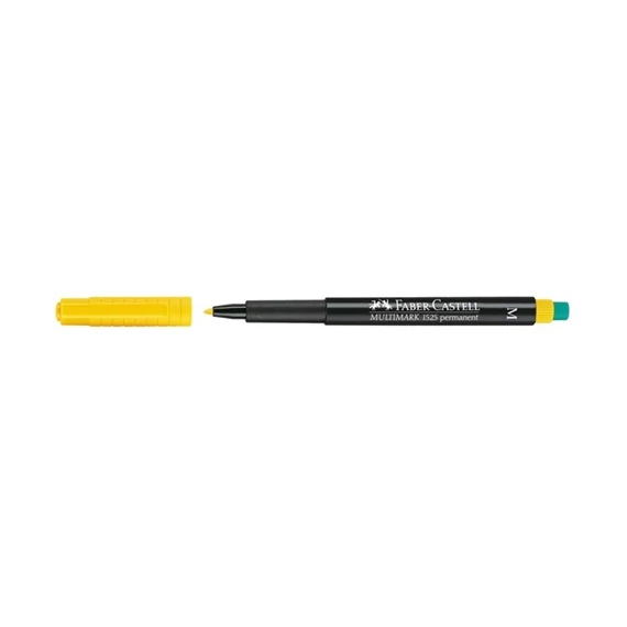 Marker Faber-Castell permanent S sárga