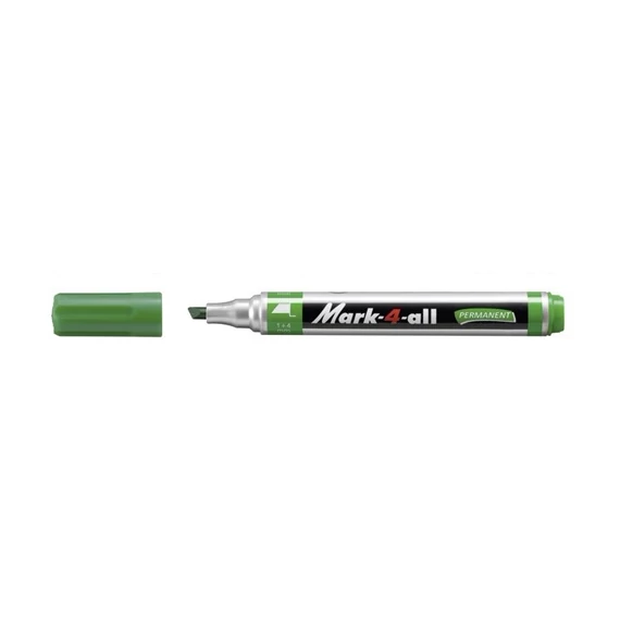 Marker Stabilo Mark-4-all 1-4 mm permanent vágott zöld